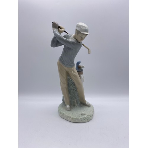 230 - LLADRO “GOLFER” FIGURE 28CM H