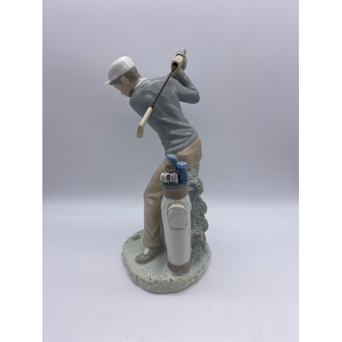 230 - LLADRO “GOLFER” FIGURE 28CM H