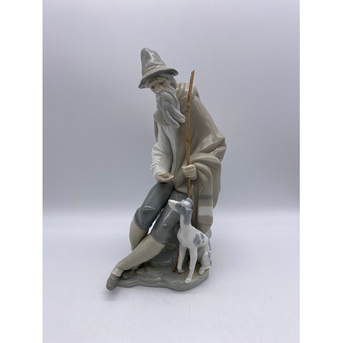 229 - LLADRO “BEGGAR” FIGURE 27CM H