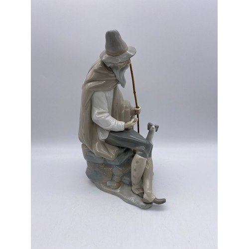 229 - LLADRO “BEGGAR” FIGURE 27CM H