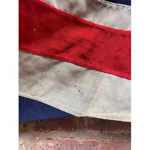 304 - VINTAGE UNION JACK FLAG 268CM X 125CM APPROX.