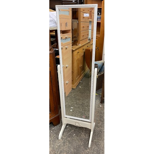 71 - WHITE CHEVAL DRESSING MIRROR