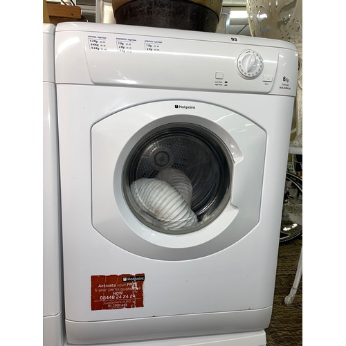 93 - AQUARIUS HOTPOINT 6KG TUMBLE DRYER