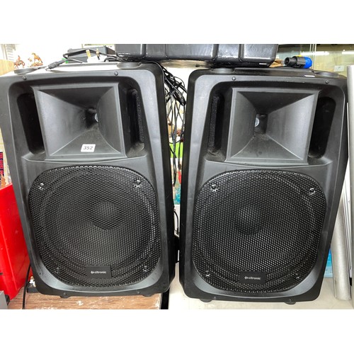 352 - CITRONIC CV-12 SPEAKERS