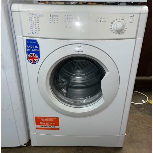 91 - INDESIT 7KG B CLASS TUMBLE DRYER