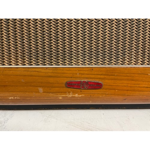 63 - WALNUT CASED PI MAINS RADIO AND ONE OTHER RADIO RECEIVER