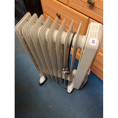 37 - DELONGHI OIL FIRED RADIATOR