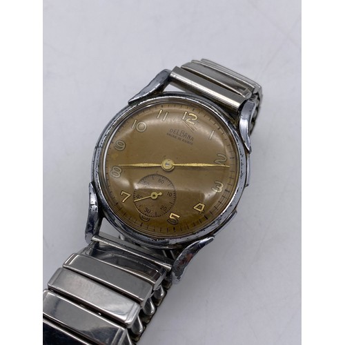 554 - LADIES CIRCULAR FACE WRIST WATCH ON EXPANDING STRAP, LADIES TIMEX QUARTZ WRIST WATCH ON EXPANDING ST... 