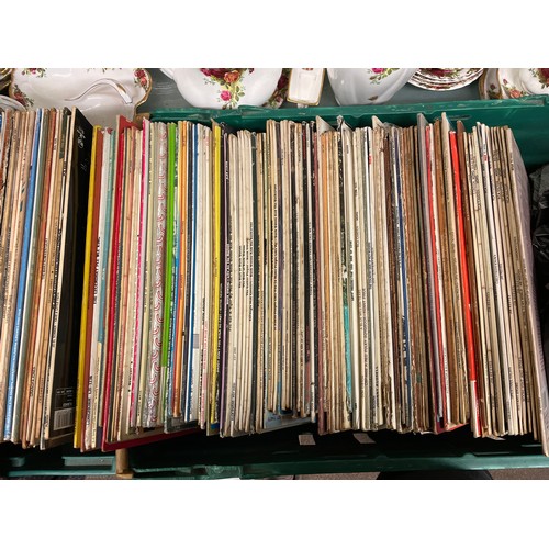 356 - EXTENSIVE COLLECTION OF VINYL LP RECORDS, COUNTRY AND WESTERN, CAJUN AND BLUEGRASS MUSIC VARIOUS POP... 