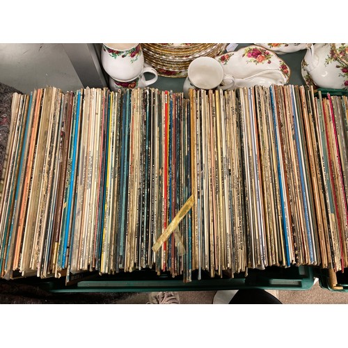 356 - EXTENSIVE COLLECTION OF VINYL LP RECORDS, COUNTRY AND WESTERN, CAJUN AND BLUEGRASS MUSIC VARIOUS POP... 