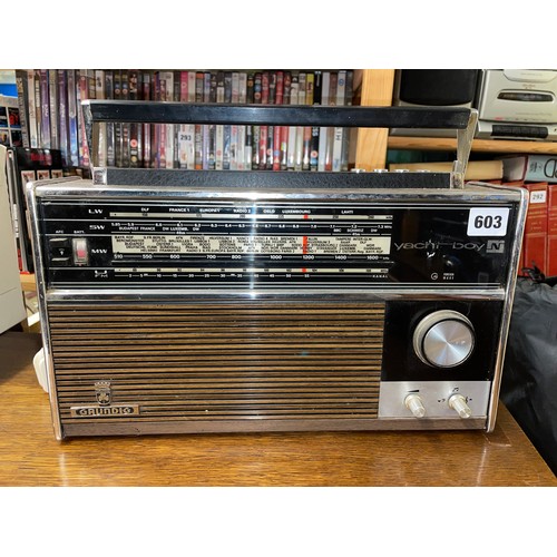 603 - GRUNDIG YACHT BOY RADIO