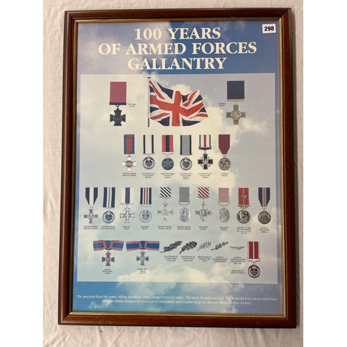 467 - POSTER 100 YEARS OF ARMED FORCES GALLANTRY