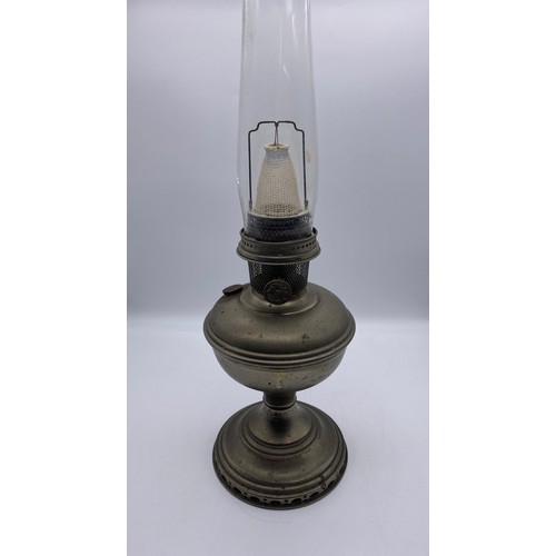 617 - BASE METAL OIL LAMP