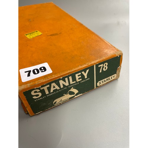 709 - BOXED STANLEY 78 PLANE