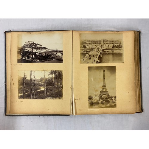 659 - FIVE PHOTOGRAPH ALBUMS TOPOGRAPHICAL LATE VICTORIAN EDWARDIAN OF DEVON AND CORNWALL HOLIDAY DESTINAT... 