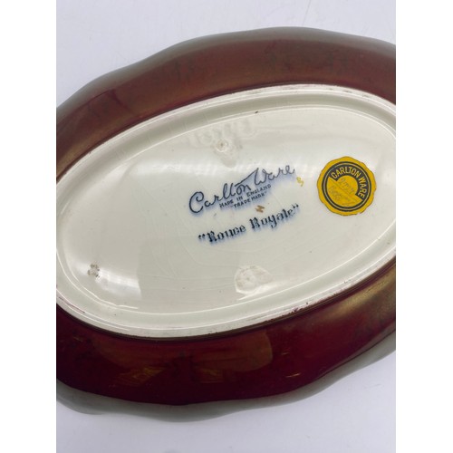 364 - CARLTONWARE ROUGE ROYALE GRADUATED TRAYS