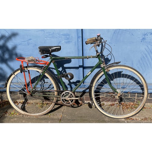 82 - GREEN TRIUMPH BICYCLE