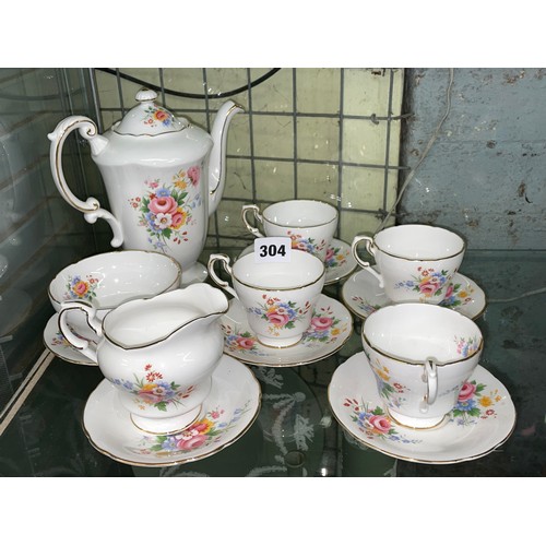 304 - PARAGON CHINA PART COFFEE SET