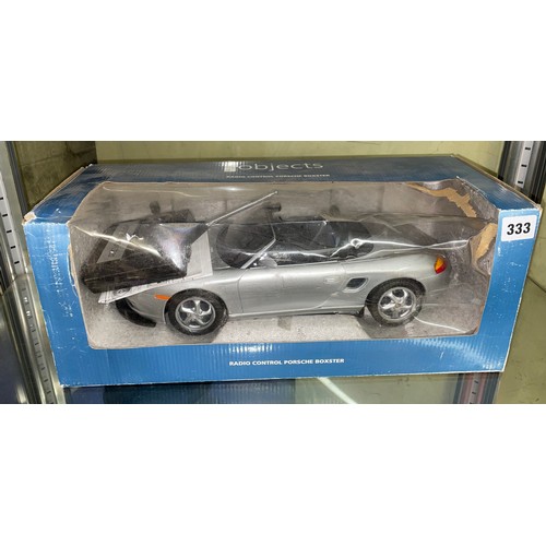 333 - RADIO CONTROLLED PORSCHE CAR TOY