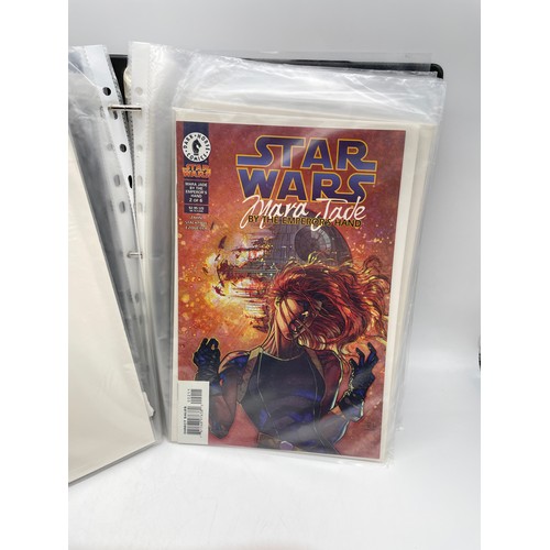 486 - A4 BINDER OF STARWARS DARK HORSE COMICS