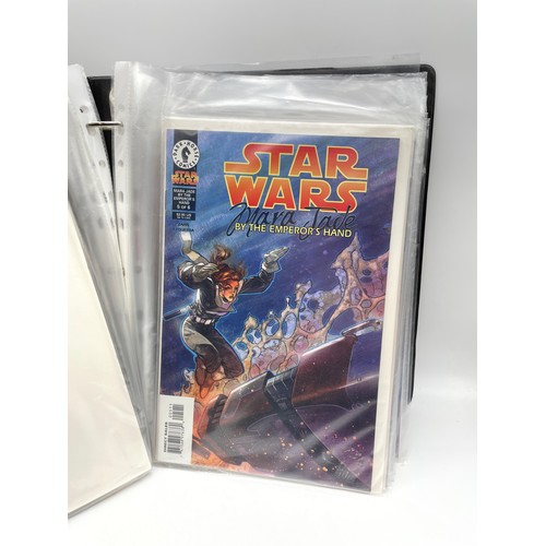 486 - A4 BINDER OF STARWARS DARK HORSE COMICS