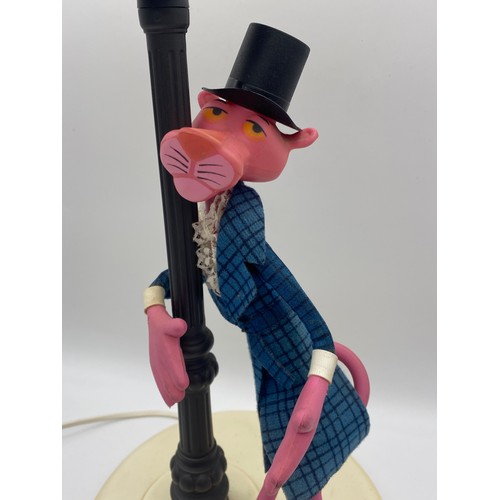 496 - PINK PANTHER STREET LIGHT TABLE LAMP