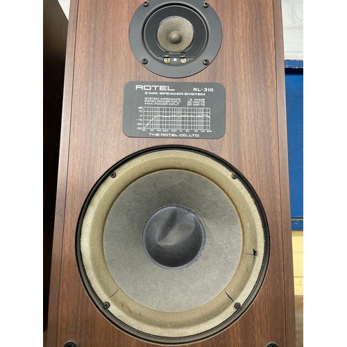 263 - PAIR OF ROTEL SPEAKERS RL-310