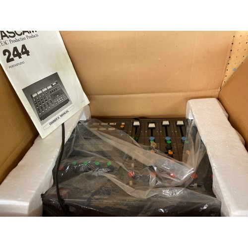 252 - BOXED TASCAM 244 PORTASTUDIO MOBILE