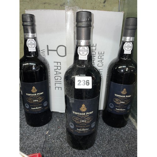 236 - CASE OF 1994 VINTAGE PORT