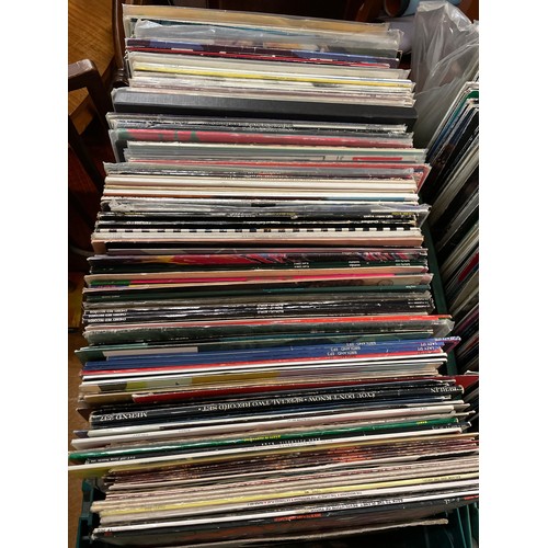 429 - THREE CRATES OF 12 INCH SINGLES FROM B - D AND T - Z MIXED GENRES AND ARTISTS