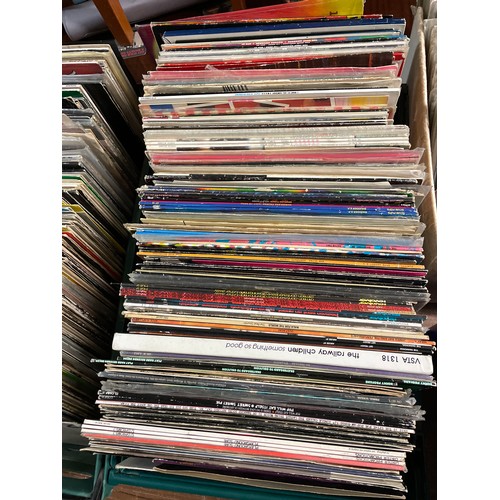 429 - THREE CRATES OF 12 INCH SINGLES FROM B - D AND T - Z MIXED GENRES AND ARTISTS