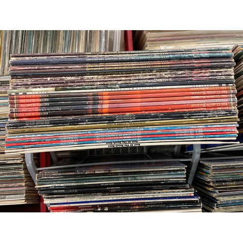 401 - LARGE SELECTION OF VINYL LPS INCLUDING DUPLICATE COPIES INCLUDING PETER FRAMPTON, WINGS, FOCUS, THE ... 