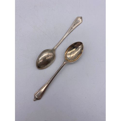 524 - CASED SET OF SILVER TEASPOONS BY R GILBERT AND SONS OF COVENTRY 2.5 OZ APPROX