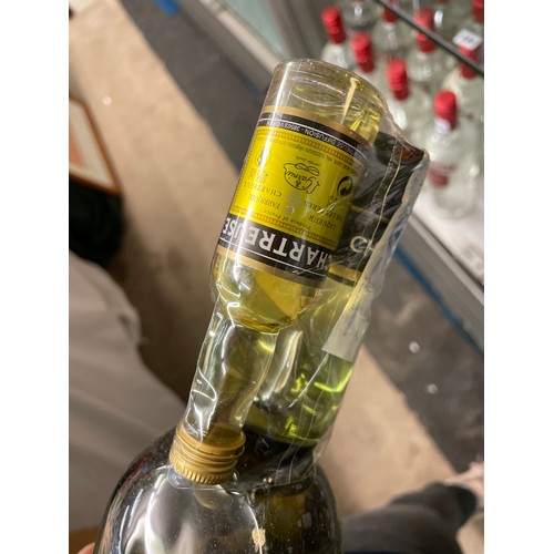 212 - FIVE BOTTLES OF CHARTREUSE LIQUEUR