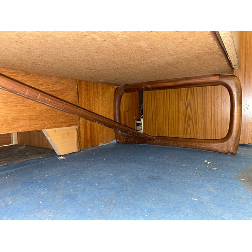 53 - 1970S TEAK DRESSING TABLE