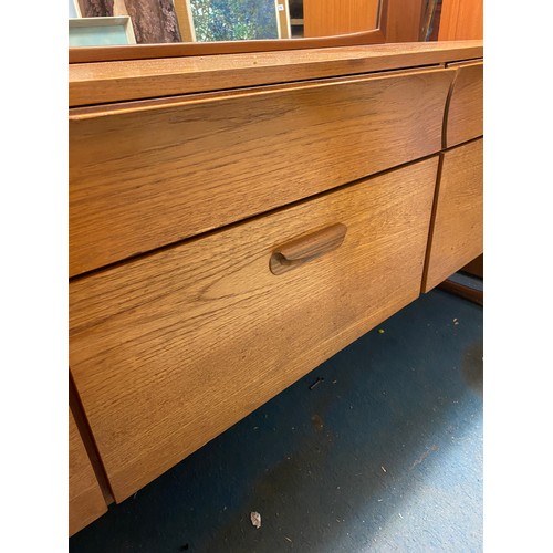 53 - 1970S TEAK DRESSING TABLE