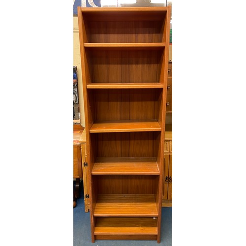 22 - DANISH TEAK TALL BOOKCASE