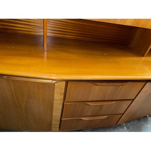 106 - TEAK GLAZED LOUNGE UNIT