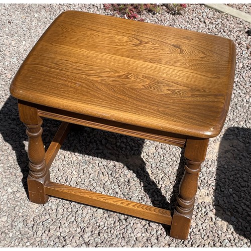 150 - PAIR OF ERCOL ELM OCCASIONAL TABLES