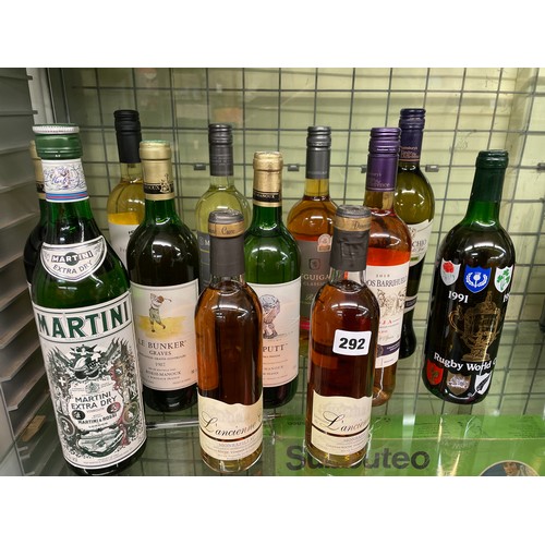 292 - SELECTION OF WHITE WINES AND RIOJA