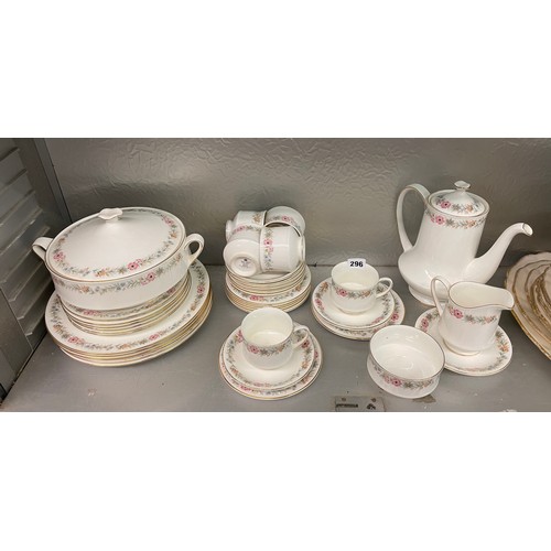 296 - ROYAL ALBERT BELINDA BONE CHINA TEA SERVICE AND DINNERWARES