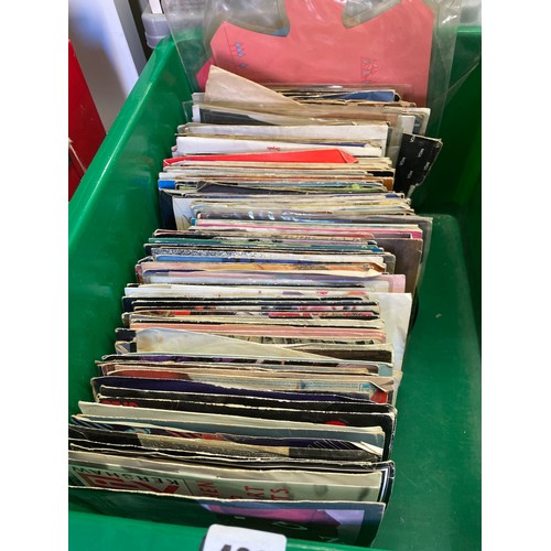 408 - SELECTION OF VINYL 45S MAINLY 70S AND 80S