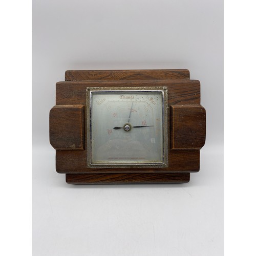 539 - SB MID 20TH CENTURY ANEROID BAROMETER