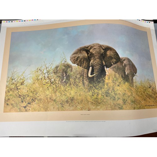 449 - SELECTION OF LITHOGRAPHIC PRINTS OF WILD LIFE DAVID SHEPPARDS AND OTHERS