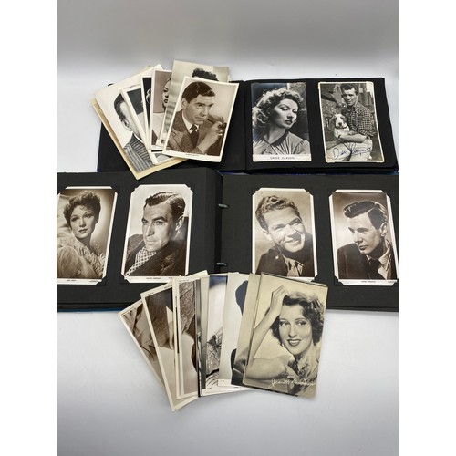 505 - SELECTION OF PHOTO CARDS OF CELEBRITIES AND FILM STARS SOME WITH SIGNATURE'S AND SOME WITH AUTO SIGN... 