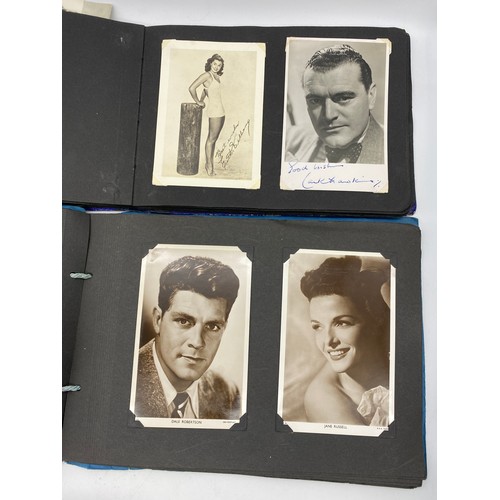 505 - SELECTION OF PHOTO CARDS OF CELEBRITIES AND FILM STARS SOME WITH SIGNATURE'S AND SOME WITH AUTO SIGN... 