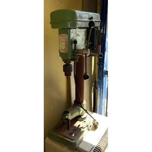 190 - ALPINE BENCH TOP PEDESTAL DRILL