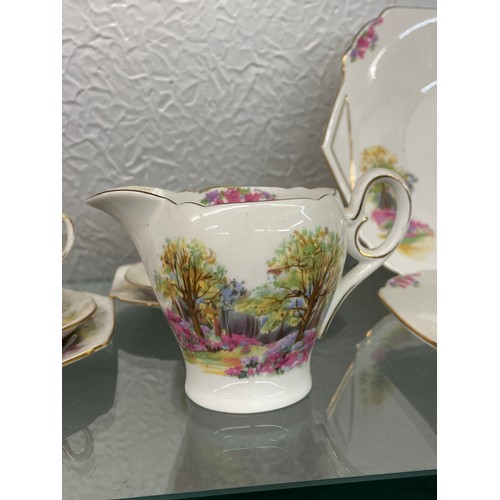 229 - SHELLEY BONE CHINA ENGLANDS CHARM TEASET