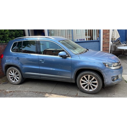 572 - *TO BE SOLD ONSITE INFRONT OF THE PROPERTY AT 9.45AM BEFORE ONLINE AUCTION * VOLKSAGEN TIGUAN SE TDI... 