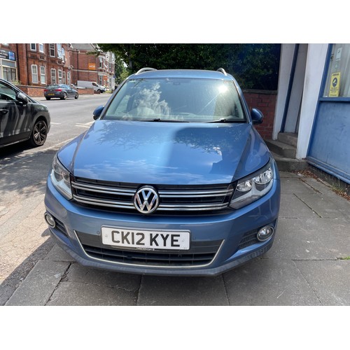 572 - *TO BE SOLD ONSITE INFRONT OF THE PROPERTY AT 9.45AM BEFORE ONLINE AUCTION * VOLKSAGEN TIGUAN SE TDI... 